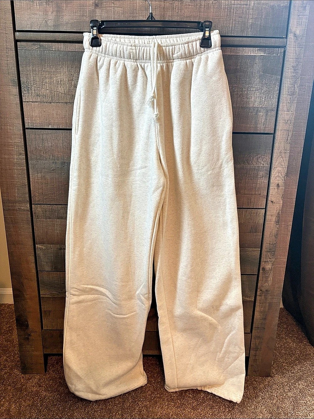 Wide Leg Pants in Cream Like New